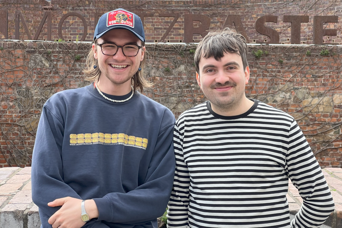 zur Vergrößerungsansicht des Bildes: Leitung der Musikredaktion im SoSe25. Foto: Julia Heidecke