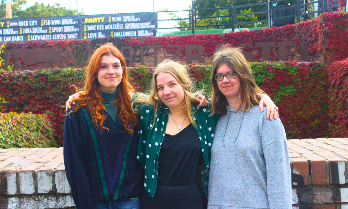 zur Vergrößerungsansicht des Bildes: Leitung der Tagesredaktion im WiSe 2024/25. Foto: Siska Kinner